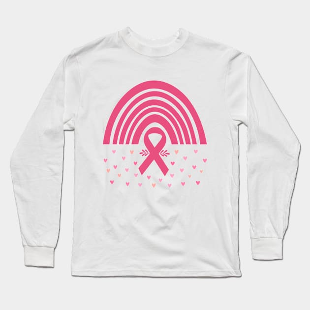 breast cancer awareness Long Sleeve T-Shirt by first12